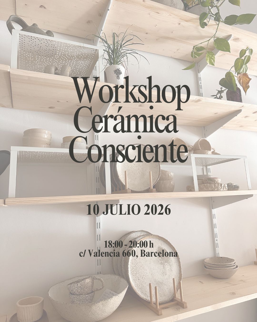 Workshop Cerámica Consciente